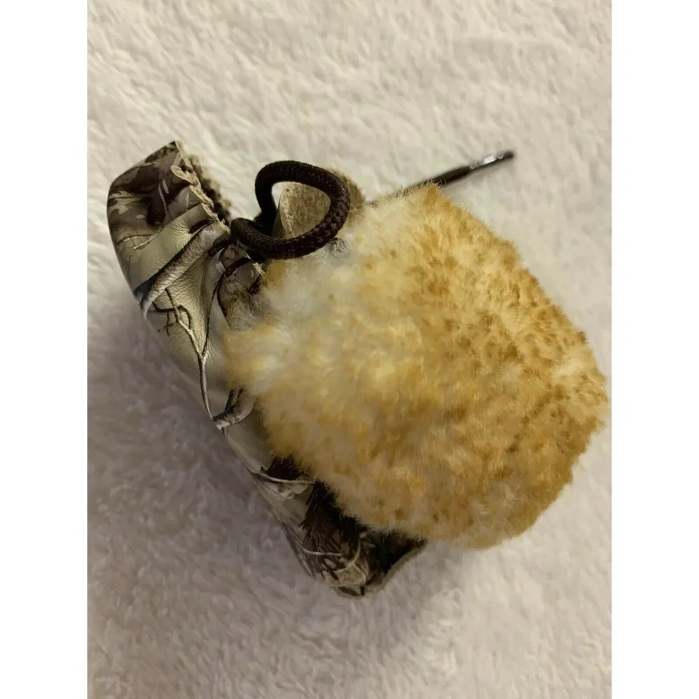 WEBERS BABY 0-6 Months CAMO W/ WOOL MOCCASINS SLIPPERS LEATHER Real Tree AP NEW
